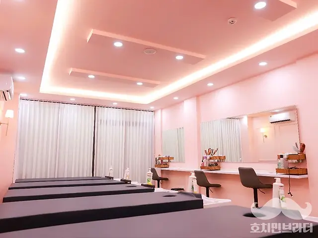 호치민 스타 이발소 샴푸실 2
