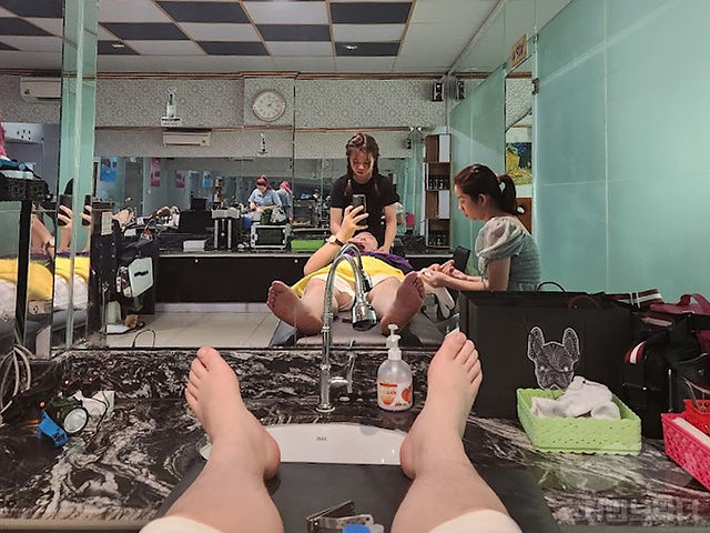 엔젤 이발소 서비스