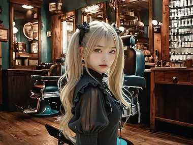 호치민 이발소